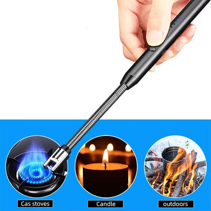 Plasma Electric Lighter – USB Rechargeable Flameless Windproof Arc Lighter