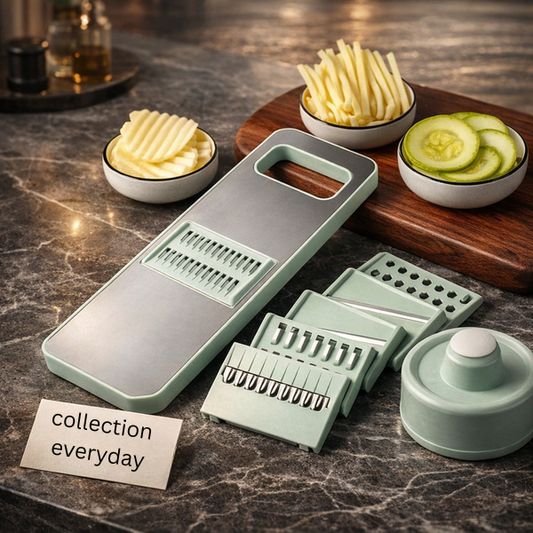 Premium 5-in-1 Kitchen Vegetable Chopper (Random colour)